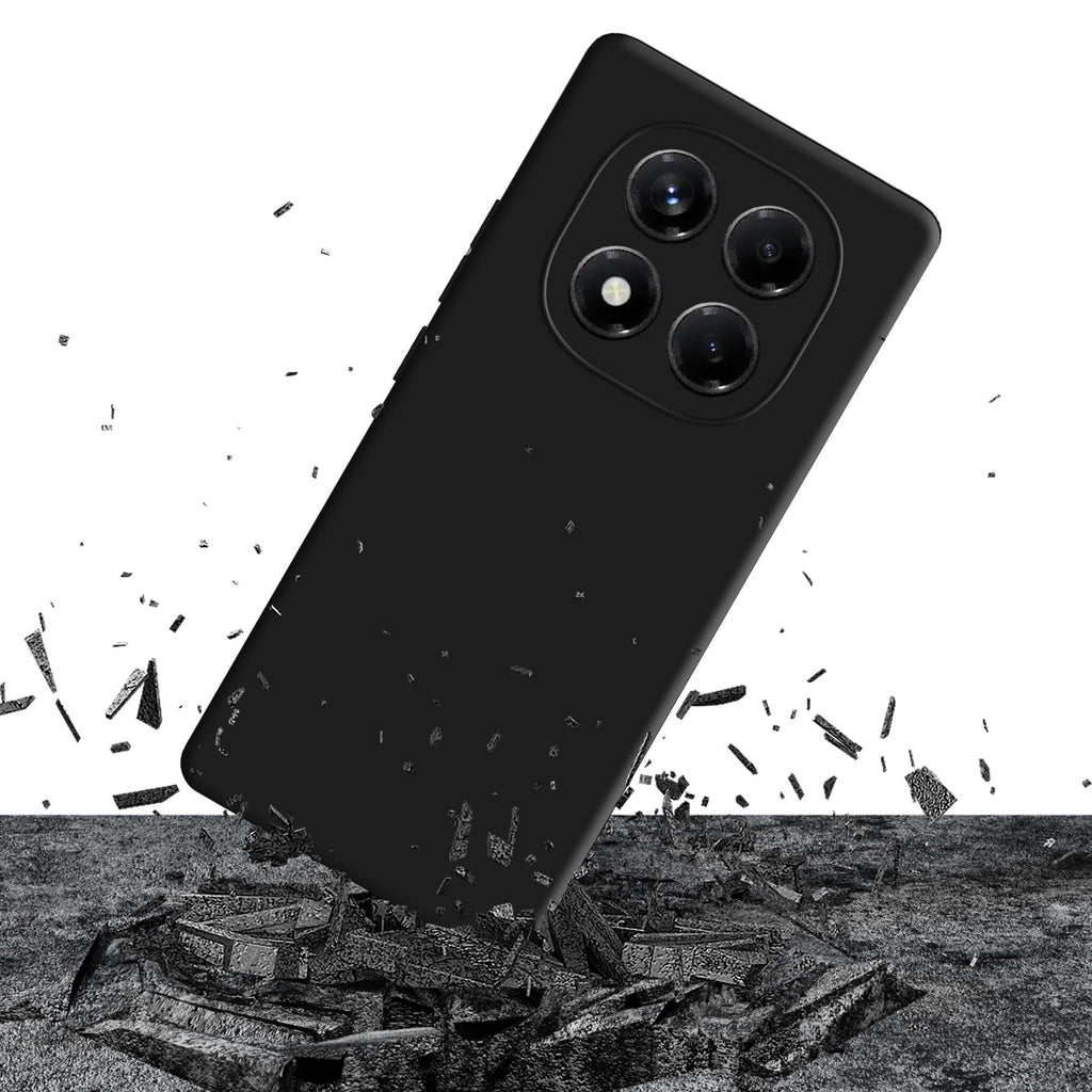 3mk Matt Case Pro dėklas, skirtas Xiaomi Redmi Note 14 Pro 4G – matinė juoda