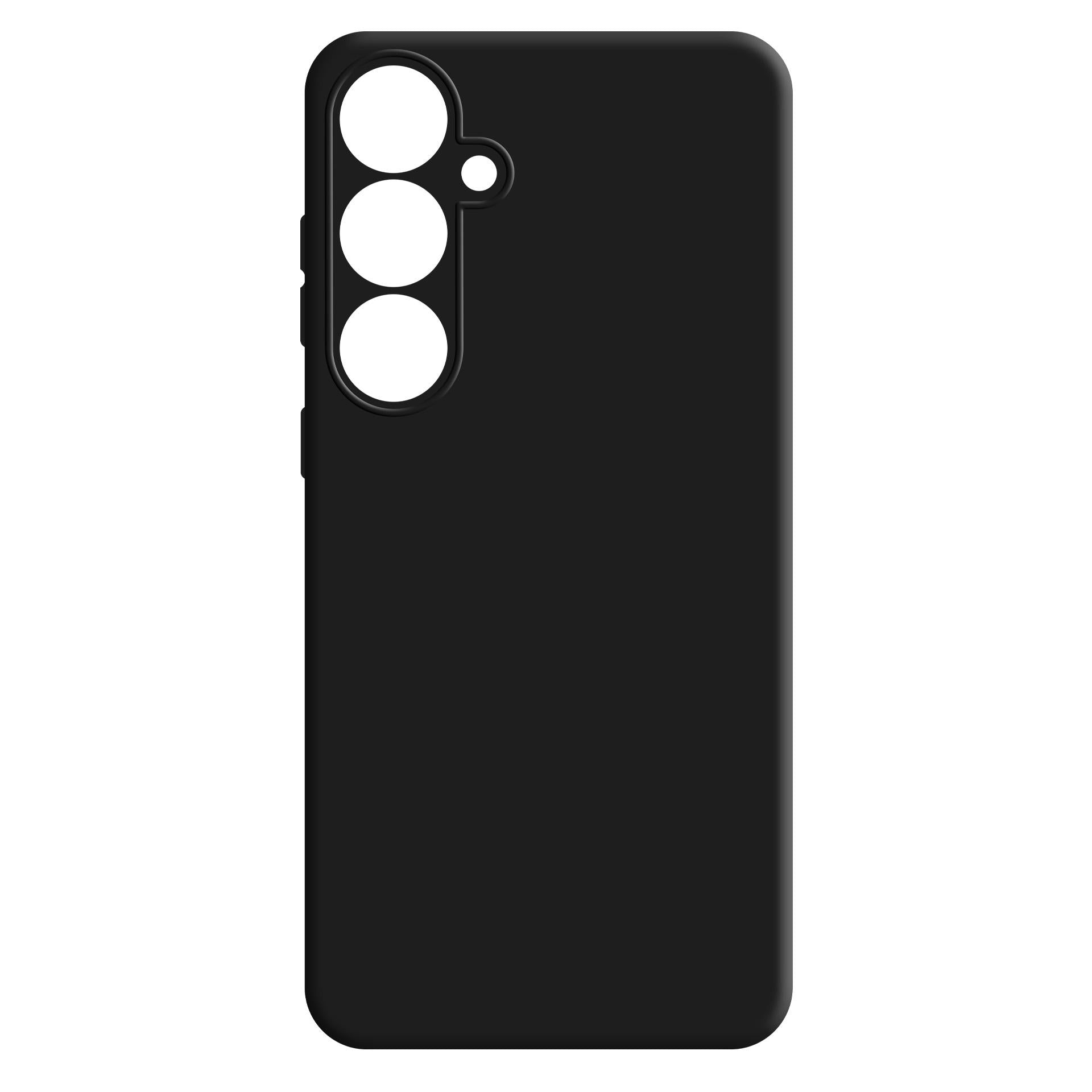 3mk Matt Case Pro, skirtas Samsung Galaxy S25+ – matinė juoda -- Samsung Galaxy S25+