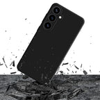 3mk Matt Case Pro, skirtas Samsung Galaxy S25+ – matinė juoda -- Samsung Galaxy S25+