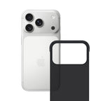 3mk Just20g matinis dėklas, skirtas Apple iPhone 17 Pro – matinė juoda