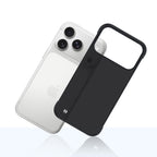 3mk Just20g matinis dėklas, skirtas Apple iPhone 17 Pro – matinė juoda