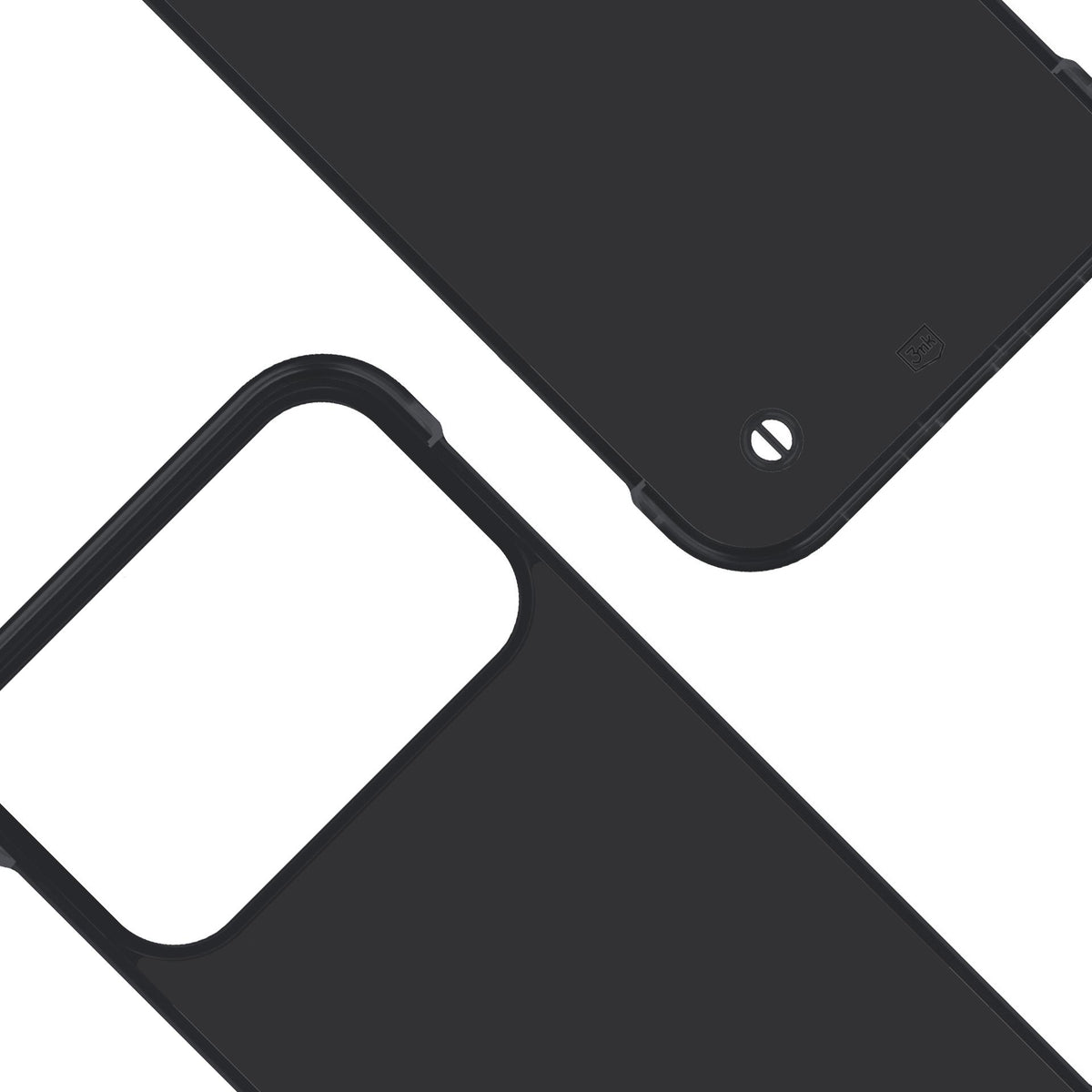 3mk Just20g matinis dėklas, skirtas Apple iPhone 17 Pro – matinė juoda