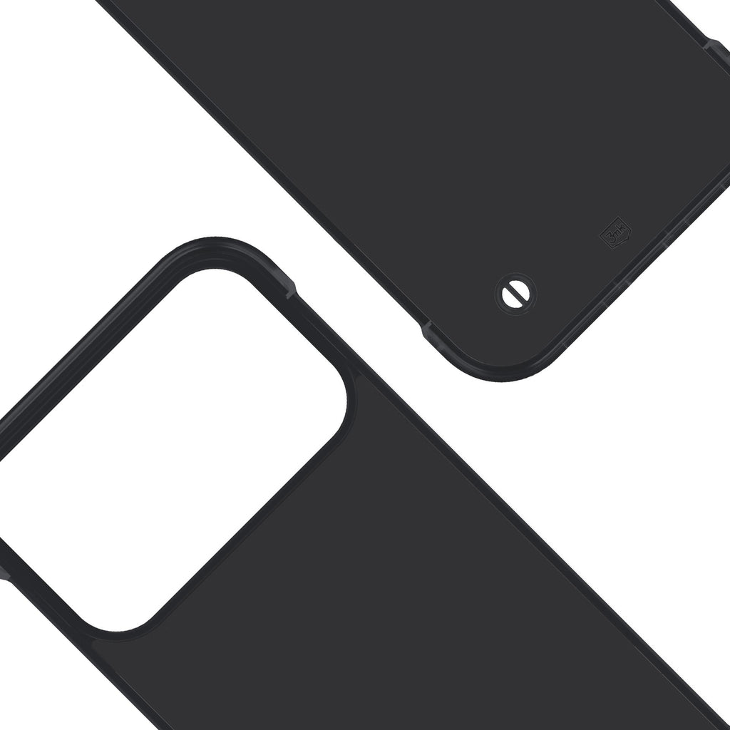 3mk Just20g matinis dėklas, skirtas Apple iPhone 17 Pro – matinė juoda