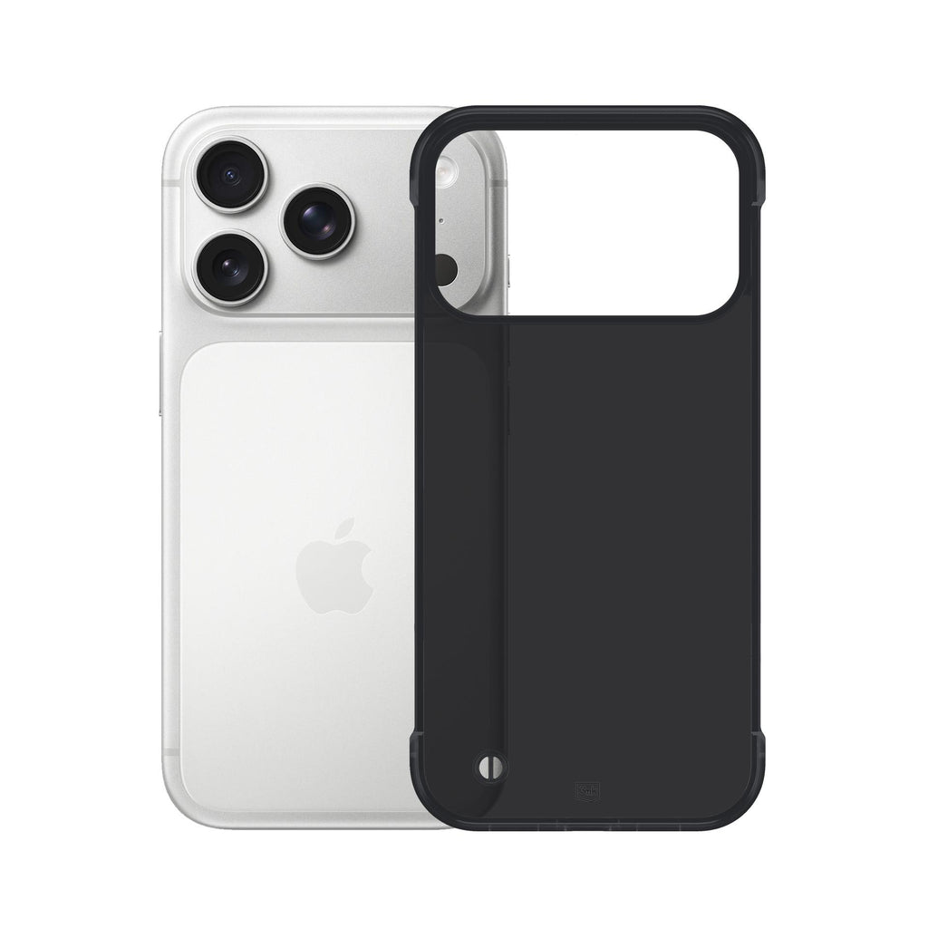 3mk Just20g matinis dėklas, skirtas Apple iPhone 17 Pro – matinė juoda
