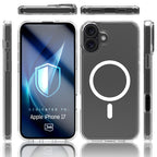 3mk Armor MagCase skirtas iPhone 17 - skaidrus