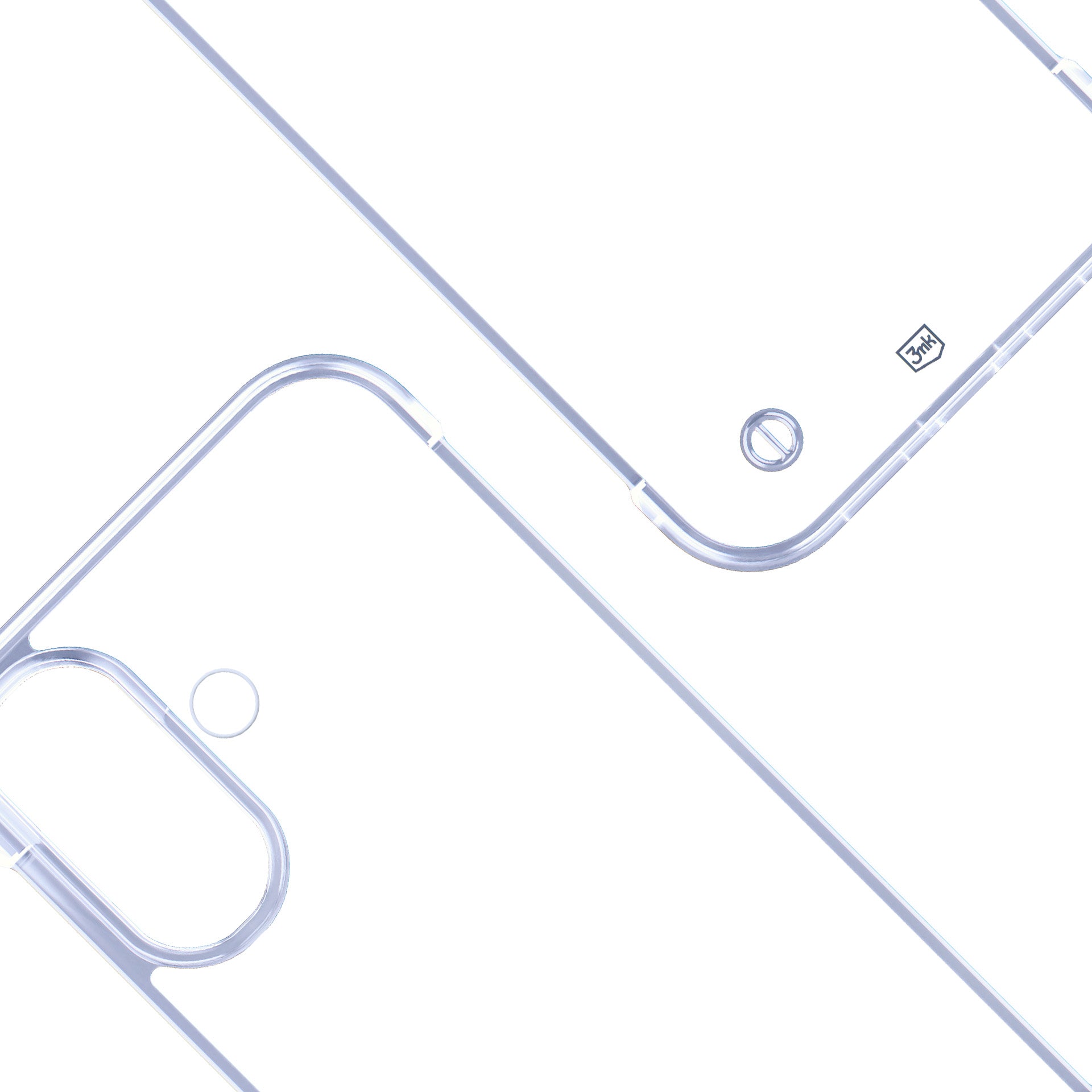 3mk Just20g Clear dėklas, skirtas Apple iPhone 16 Plus – skaidrus -- iPhone 16 Plus
