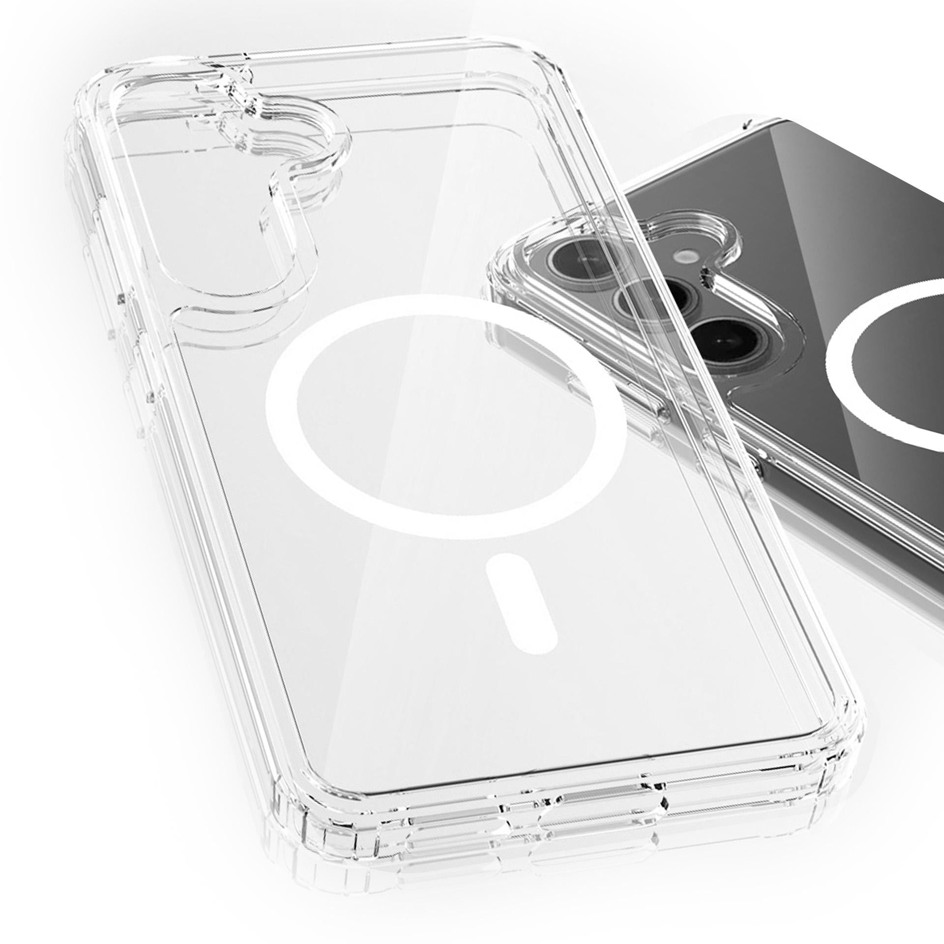 3mk Armor MagCase, skirtas Samsung Galaxy S24 / S25 – skaidrus