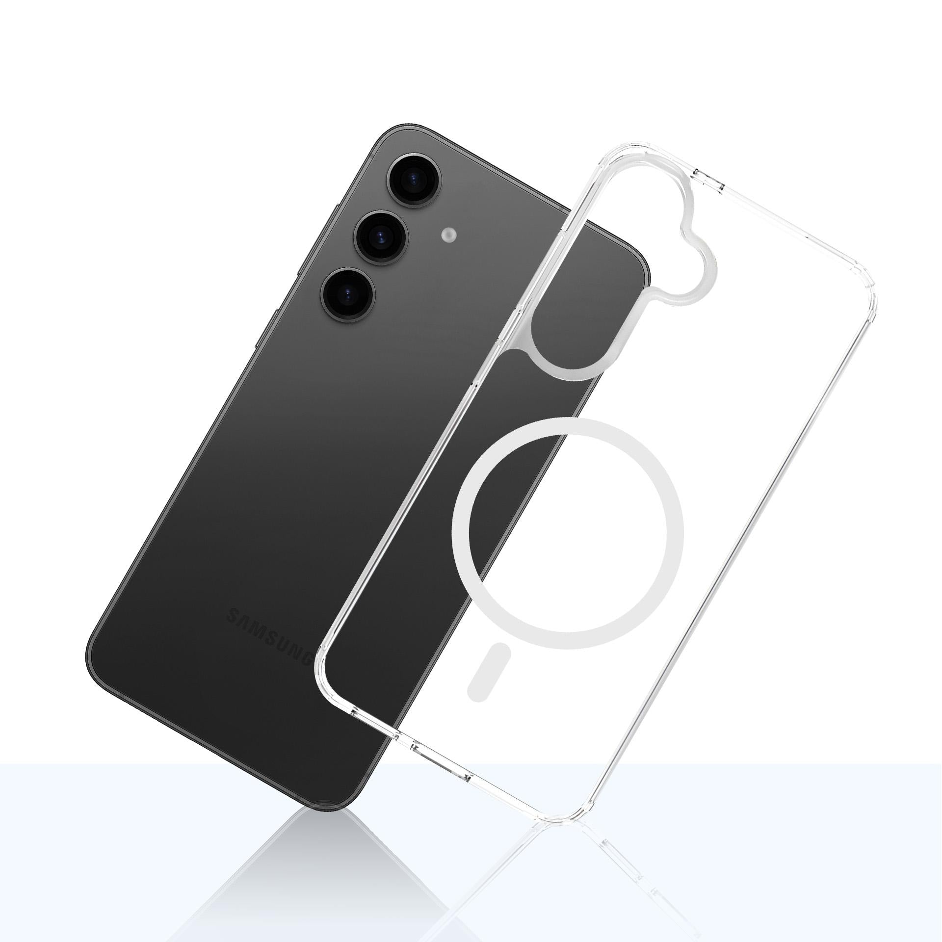 3mk Armor MagCase, skirtas Samsung Galaxy S24 / S25 – skaidrus