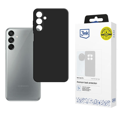 3mk Matt Case Pro, skirtas Samsung Galaxy M15 5G – matinė juoda -- Samsung Galaxy M15 5G