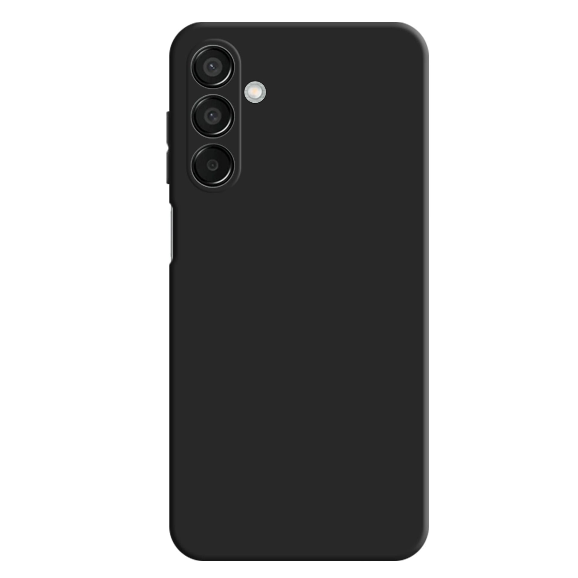 3mk Matt Case Pro, skirtas Samsung Galaxy M15 5G – matinė juoda -- Samsung Galaxy M15 5G