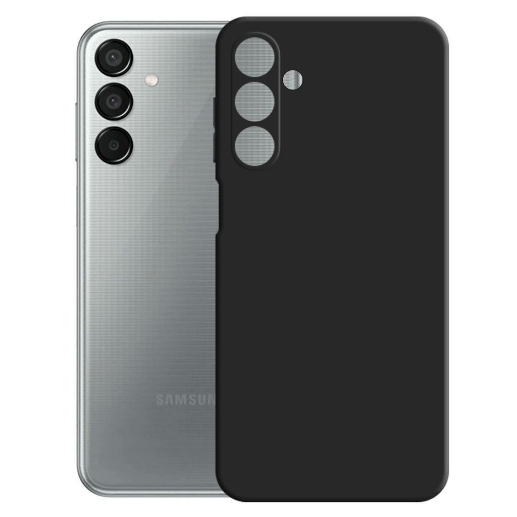 3mk Matt Case Pro, skirtas Samsung Galaxy M15 5G – matinė juoda -- Samsung Galaxy M15 5G