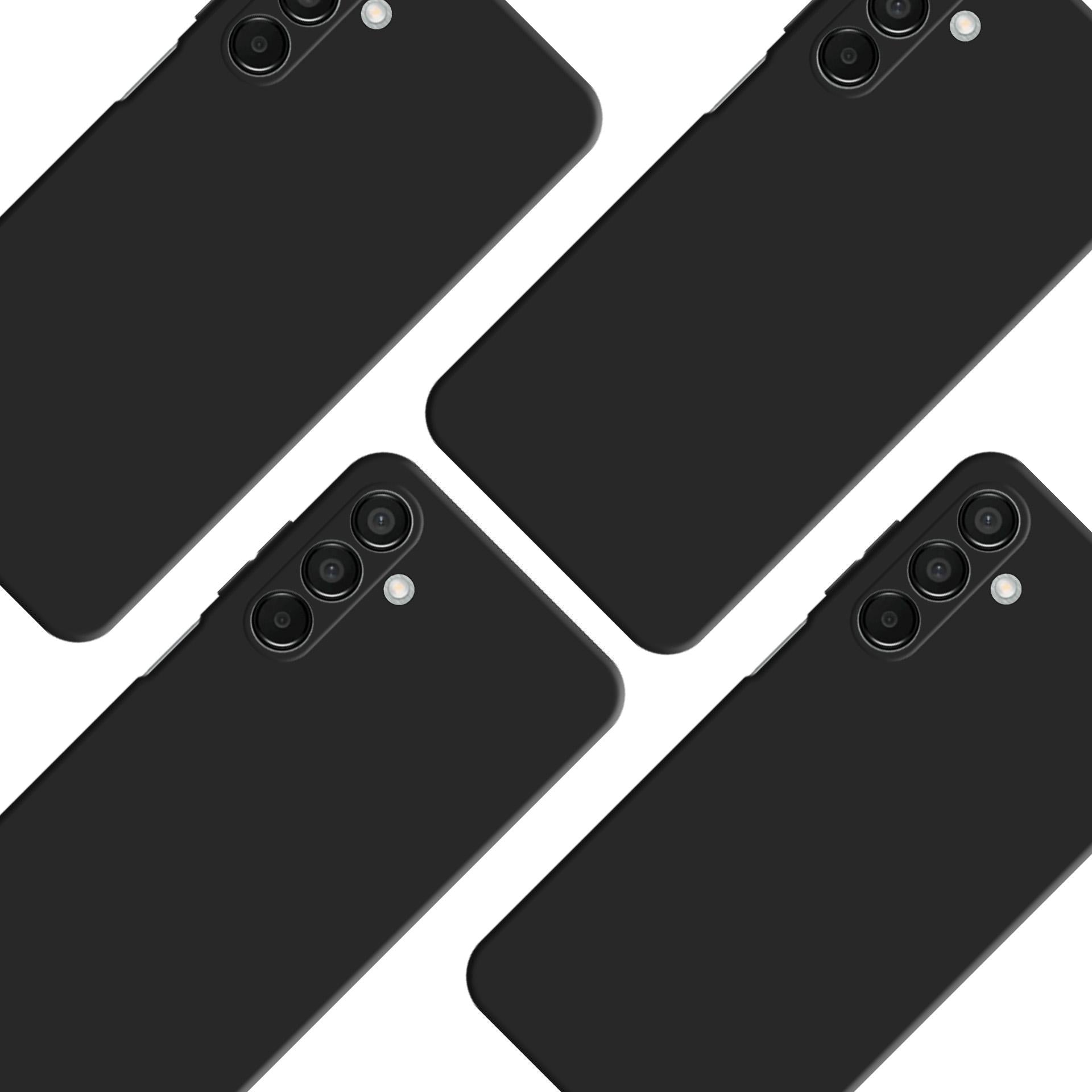 3mk Matt Case Pro, skirtas Samsung Galaxy M15 5G – matinė juoda -- Samsung Galaxy M15 5G