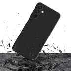 3mk Matt Case Pro, skirtas Samsung Galaxy M15 5G – matinė juoda -- Samsung Galaxy M15 5G