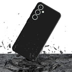 3mk Matt Case Pro, skirtas Samsung Galaxy S23 FE – matinė juoda
