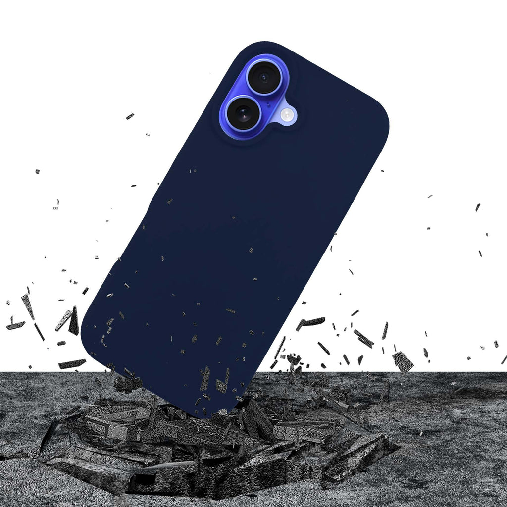 3mk Silikon dėžutė iPhone 16 Plus - tamsiai mėlyna -- iPhone 16 Plus
