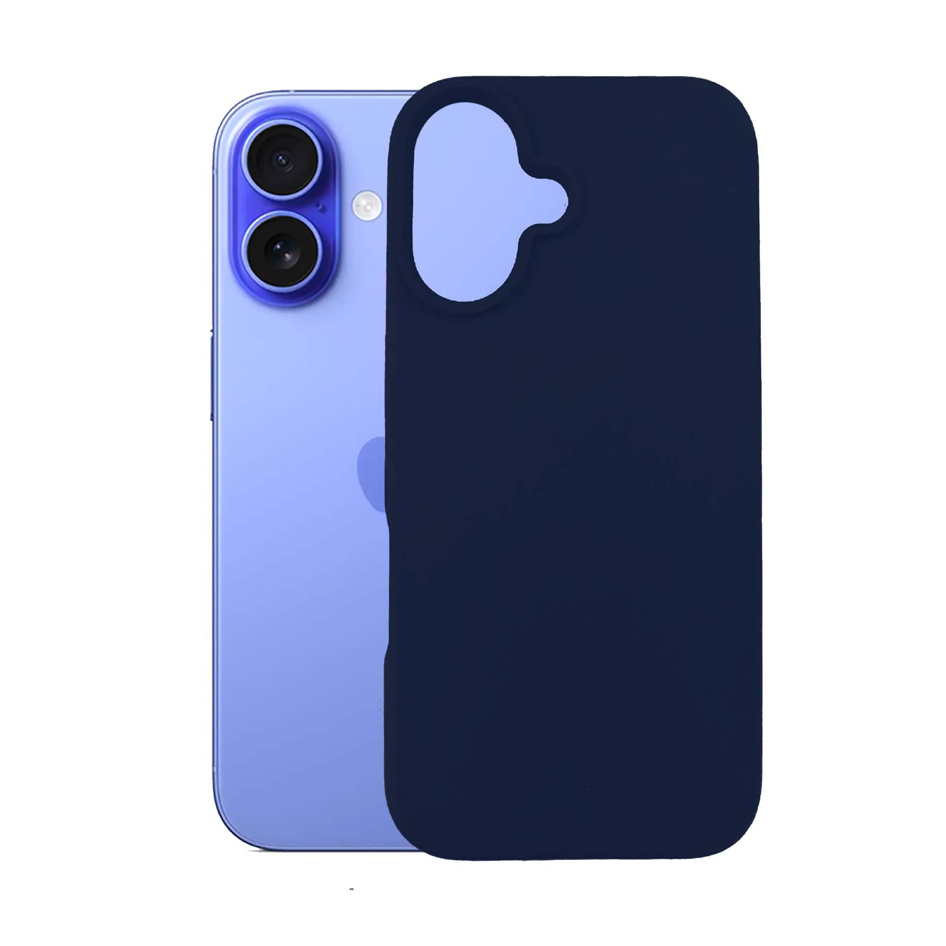 3mk Silikon dėžutė iPhone 16 Plus - tamsiai mėlyna -- iPhone 16 Plus