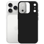 3mk Matt Case Pro, skirtas Apple iPhone 17 Pro Max – matinė juoda
