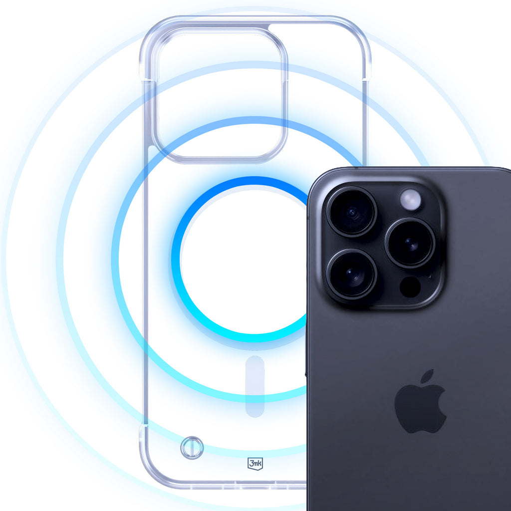 3mk Just20g MagCase, skirtas iPhone 16 Pro Max – skaidrus -- iPhone 16 Pro Max