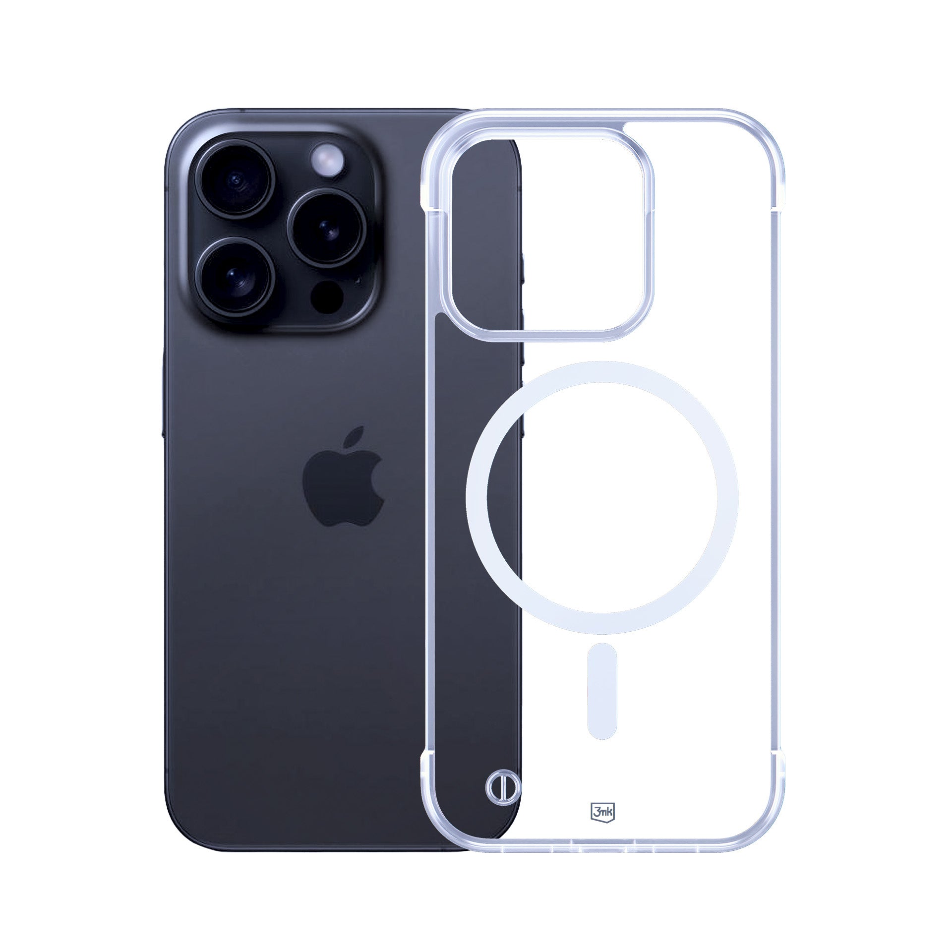 3mk Just20g MagCase, skirtas iPhone 16 Pro Max – skaidrus -- iPhone 16 Pro Max