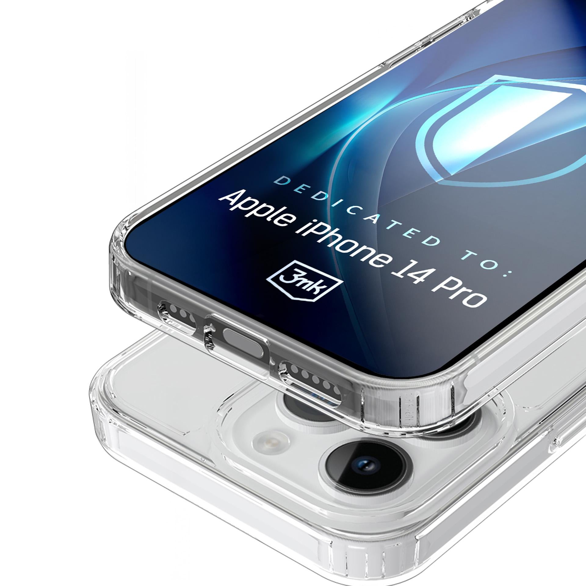 3mk Armor MagCase, skirtas iPhone 14 Pro – skaidrus