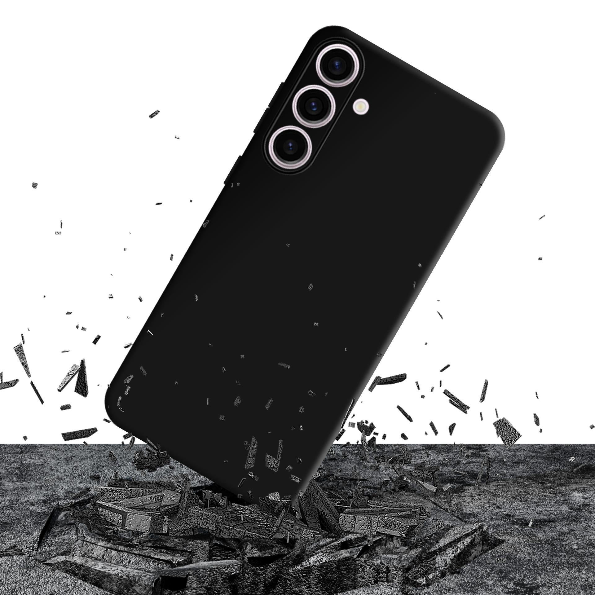 3mk matt dėklas pro skirtas Samsung Galaxy S24 - Black