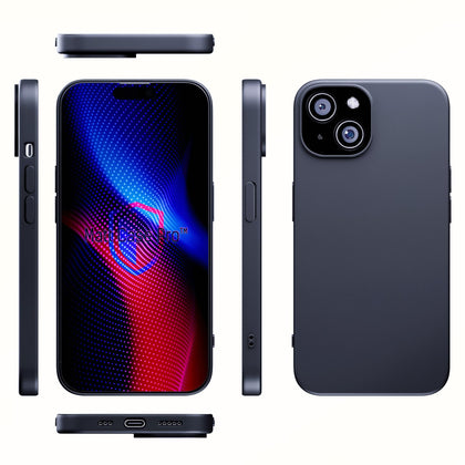 3mk Matt Case Pro, skirtas Apple iPhone 15 – matinė juoda