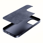 3mk Matt Case Pro, skirtas Apple iPhone 15 Pro – matinė juoda
