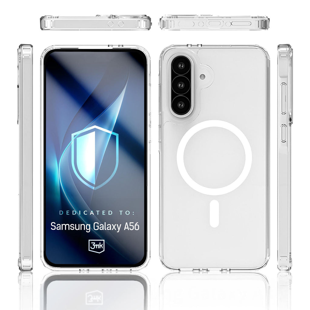 3mk Armor MagCase, skirtas Samsung Galaxy A56 - skaidrus