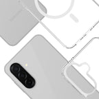 3mk Armor MagCase, skirtas Samsung Galaxy A56 - skaidrus