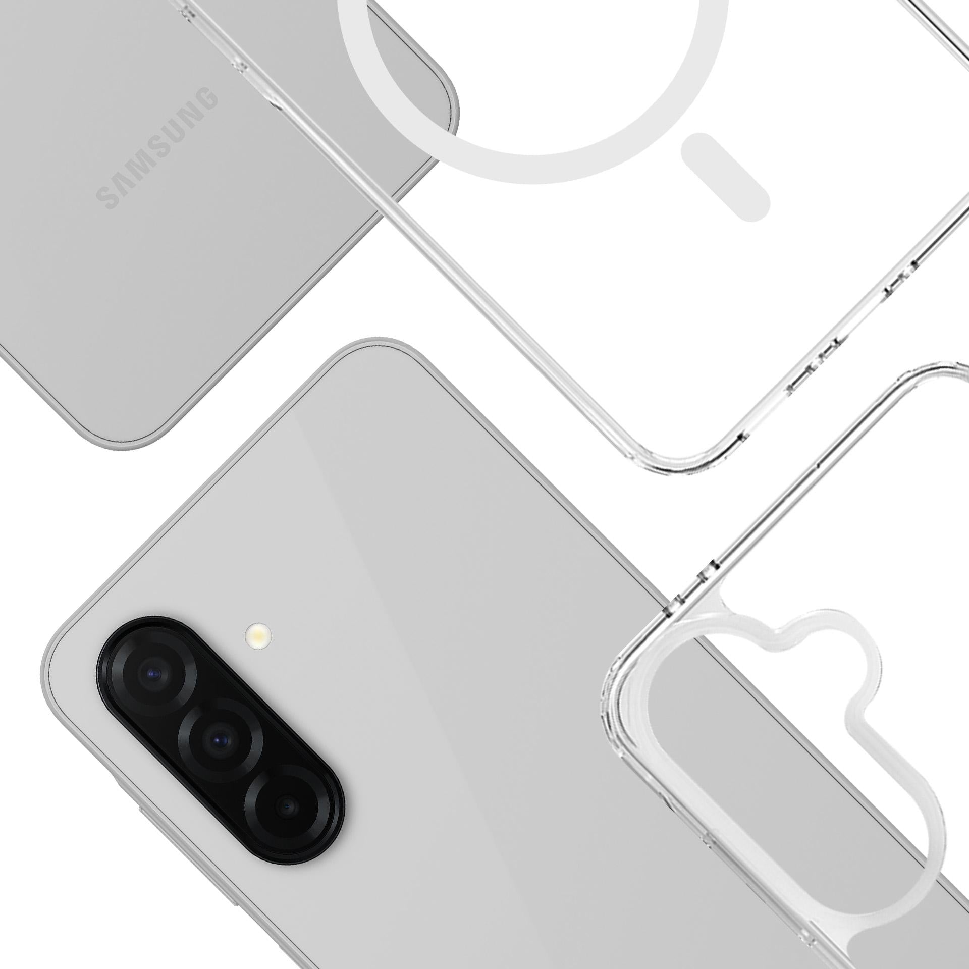 3mk Armor MagCase, skirtas Samsung Galaxy A56 - skaidrus