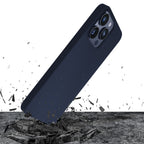 3mk silikoninis dėklas, skirtas iPhone 15 Pro Max – tamsiai mėlynas -- iPhone 15 Pro Max