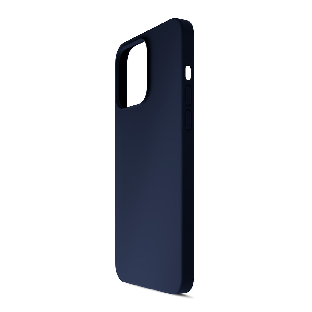 3mk silikoninis dėklas, skirtas iPhone 15 Pro Max – tamsiai mėlynas -- iPhone 15 Pro Max