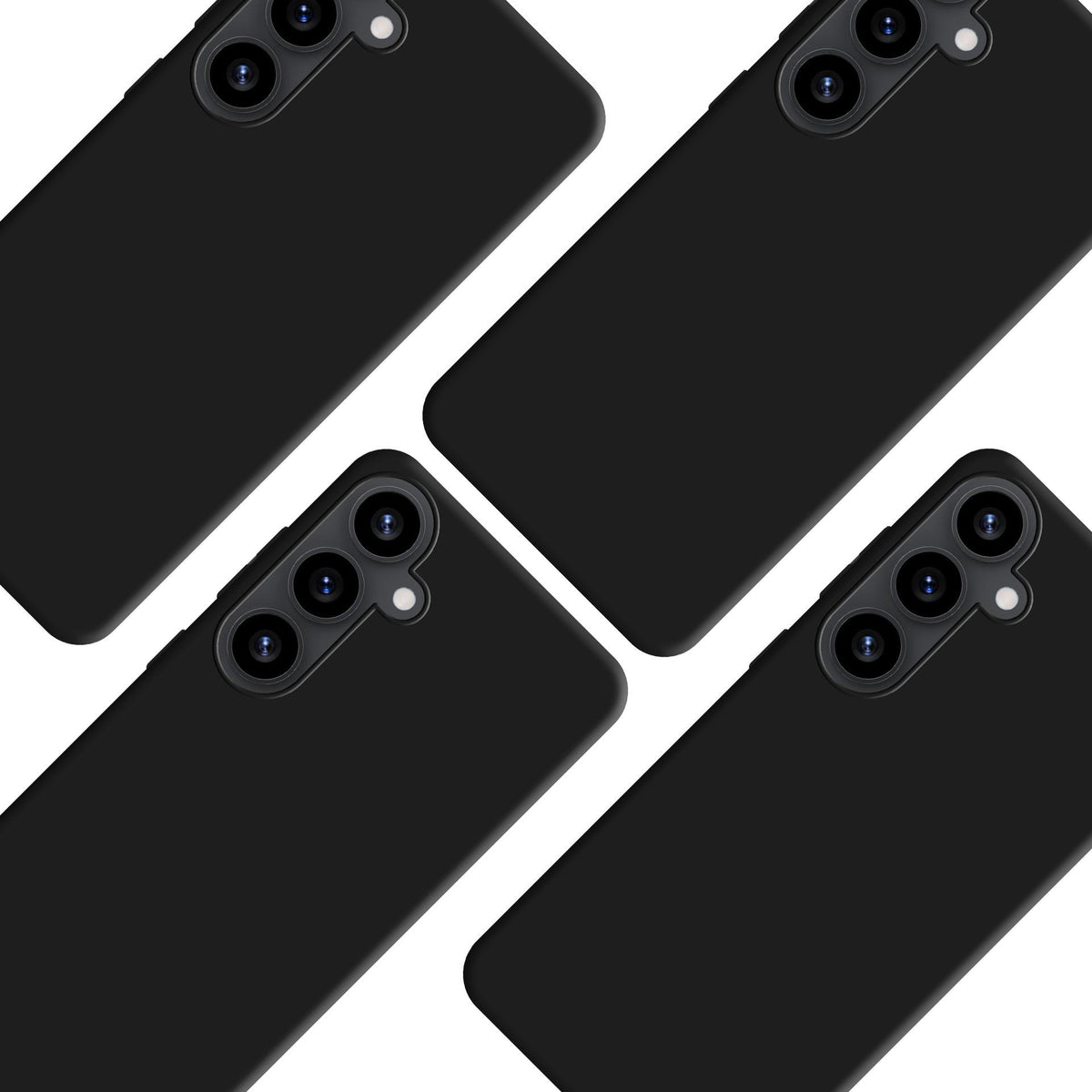 3mk Matt Case Pro, skirtas Samsung Galaxy S25 – matinė juoda