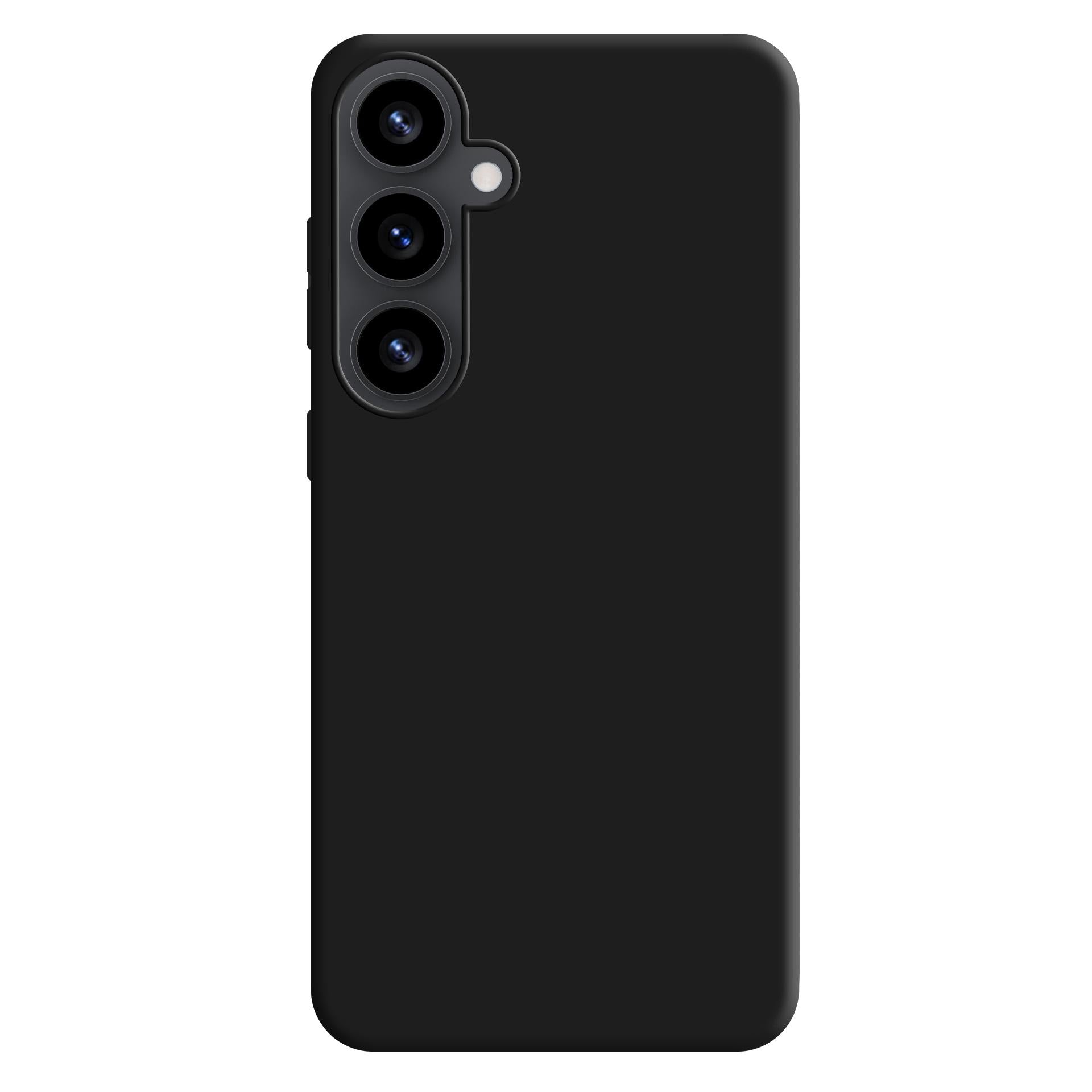 3mk Matt Case Pro, skirtas Samsung Galaxy S25 – matinė juoda