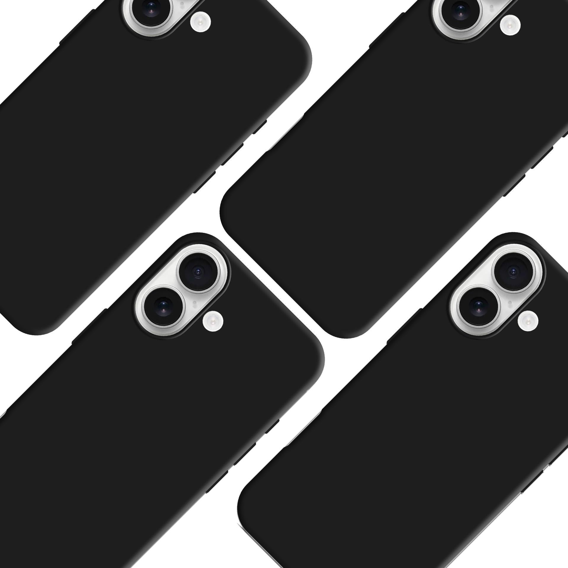 3mk Matt Case Pro, skirtas Apple iPhone 17 - matinė juoda