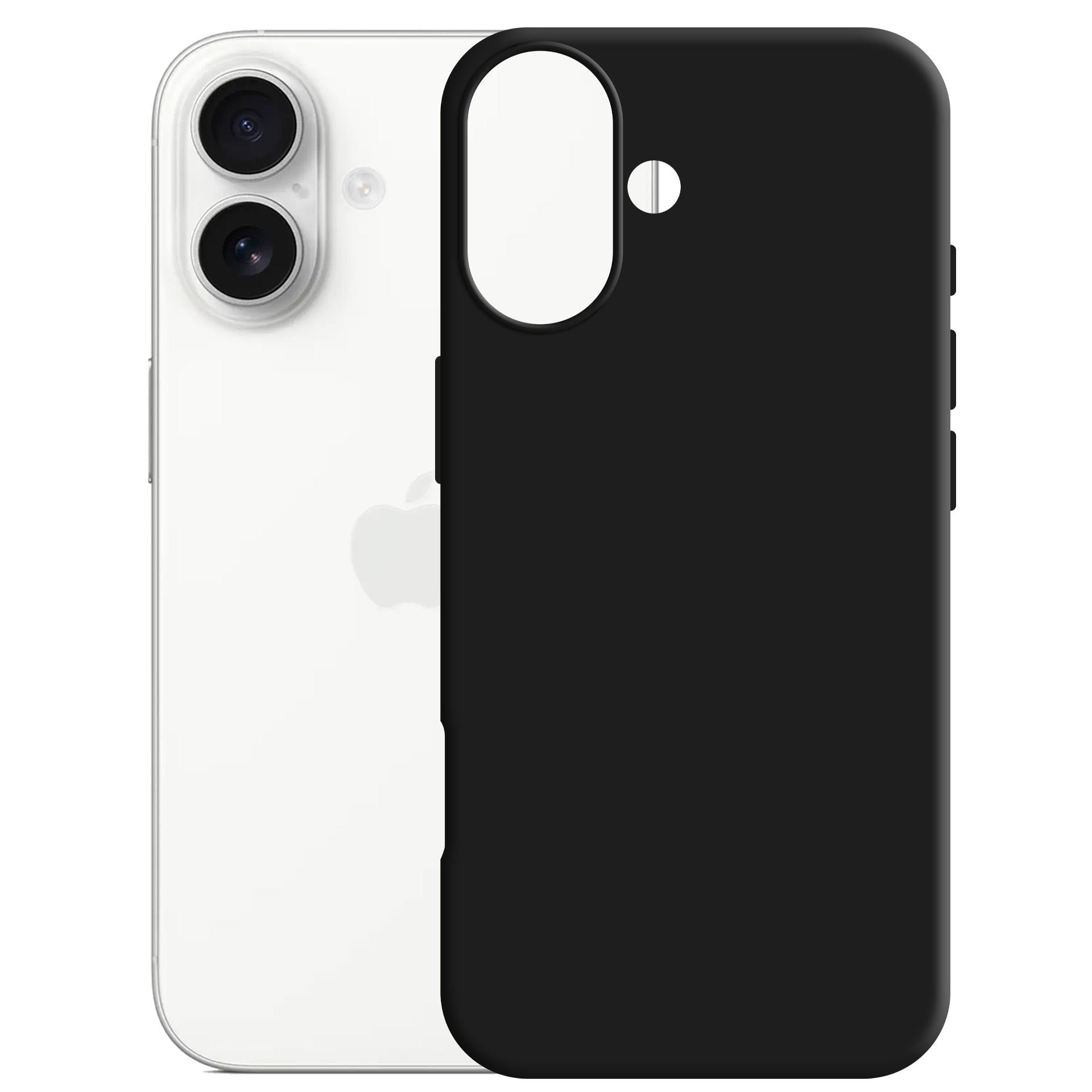 3mk Matt Case Pro, skirtas Apple iPhone 17 - matinė juoda