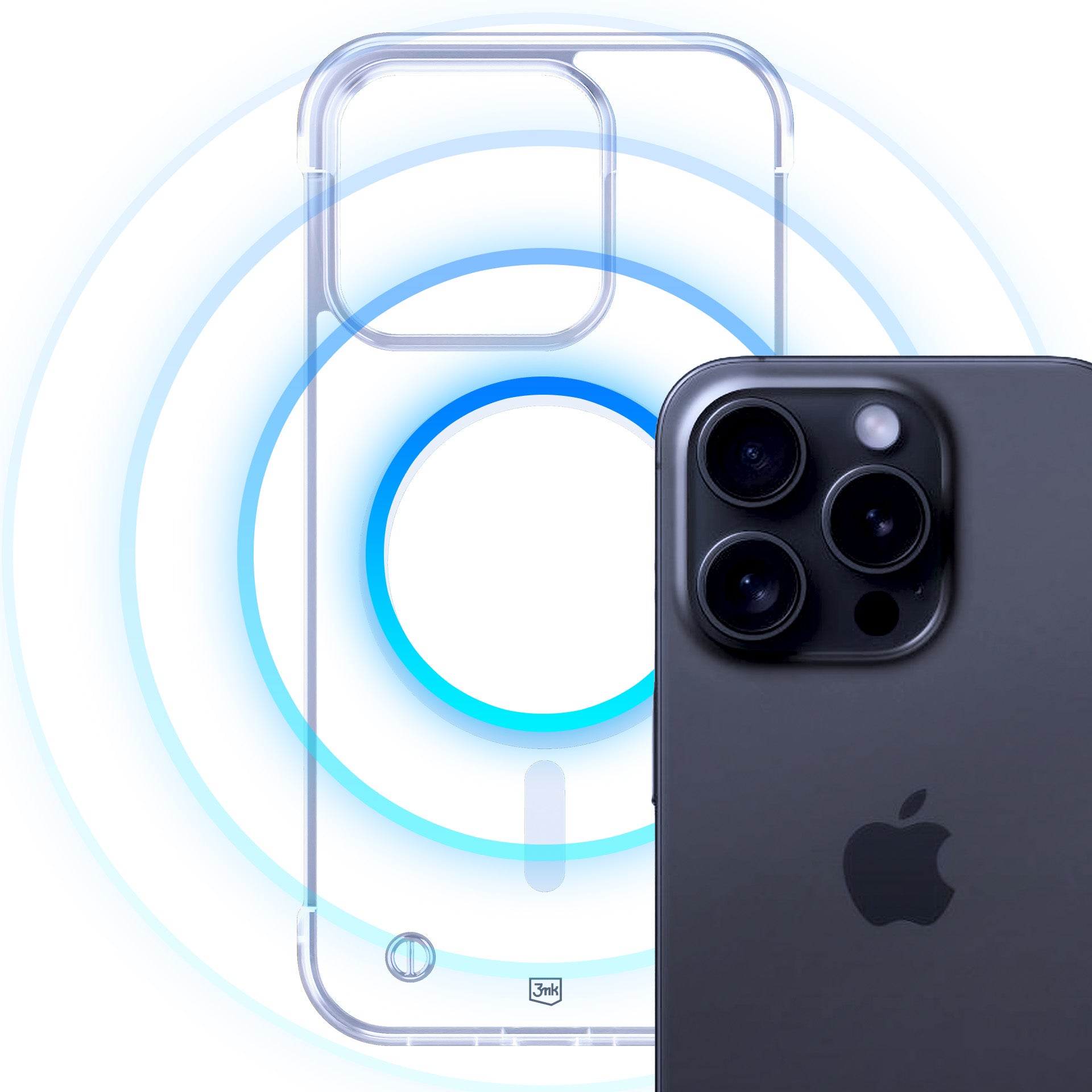 3mk Just20g MagCase, skirtas iPhone 15 Pro Max – skaidrus