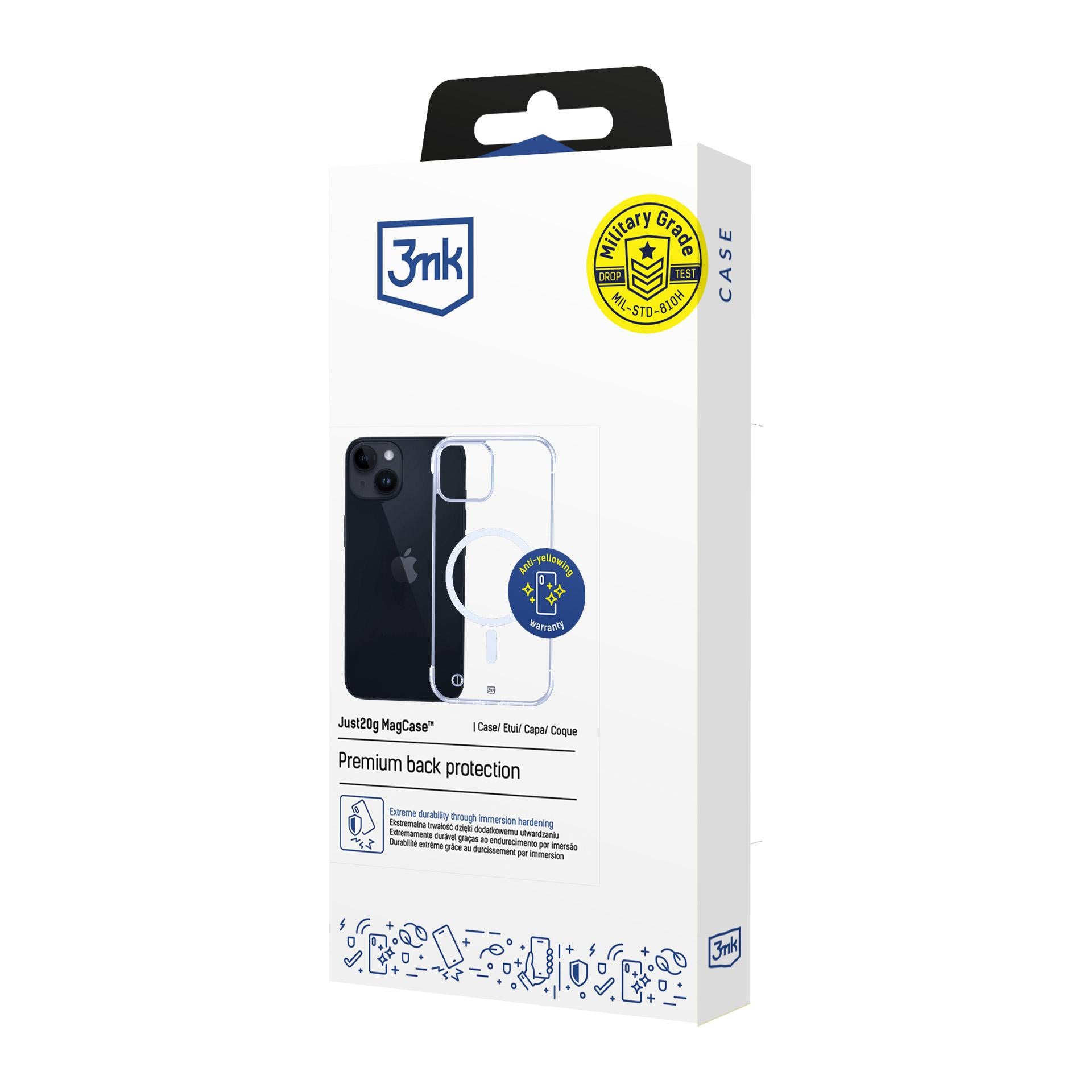 3mk Just20g MagCase iPhone 14 - skaidrus -- iPhone 14