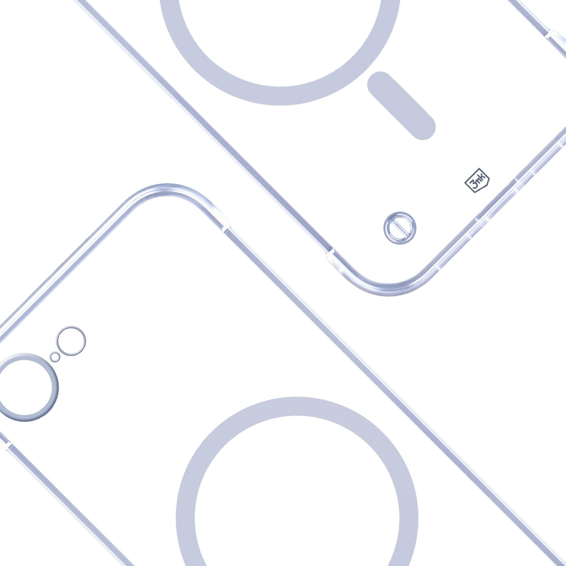 3mk Just20g MagCase iPhone 16E - skaidrus