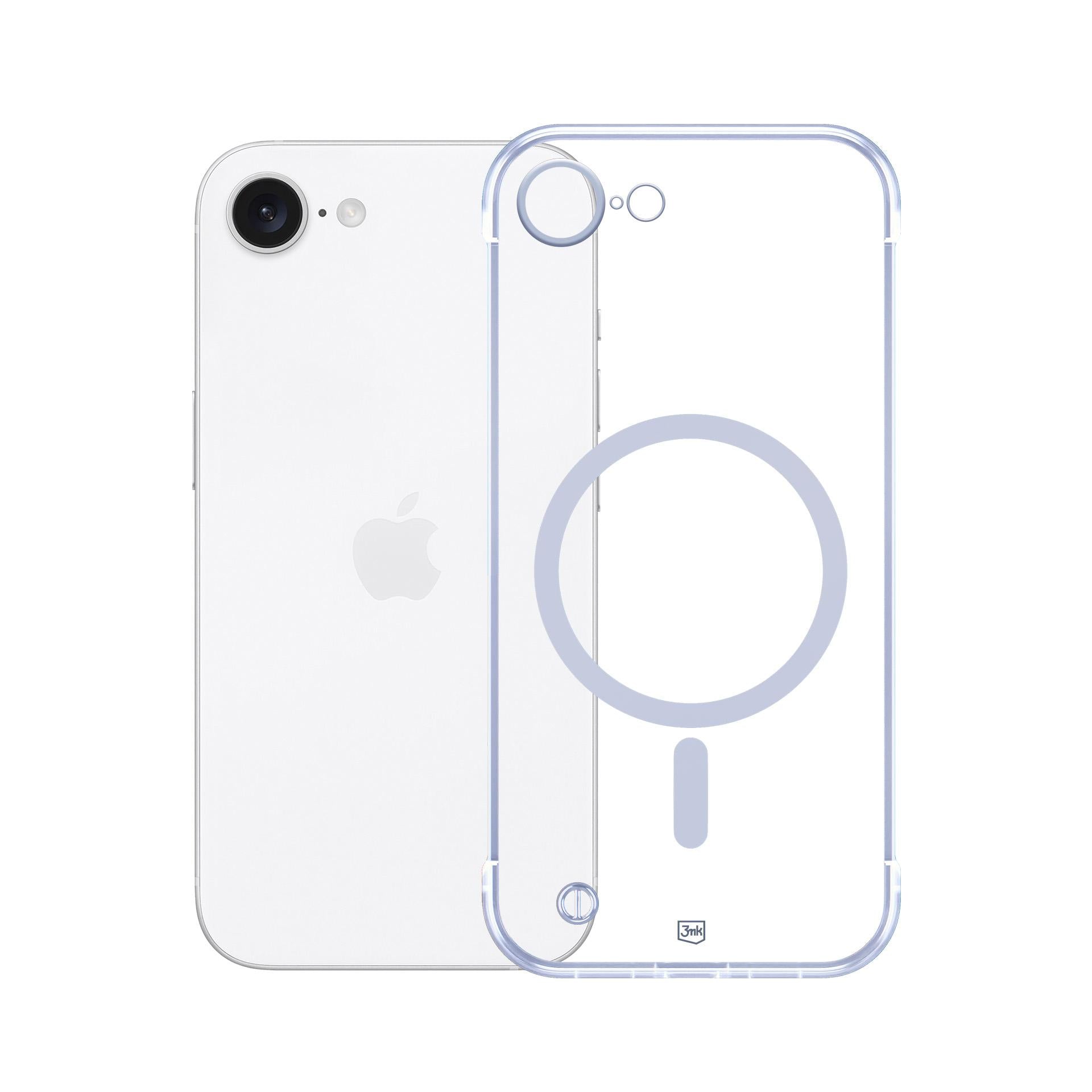 3mk Just20g MagCase iPhone 16E - skaidrus