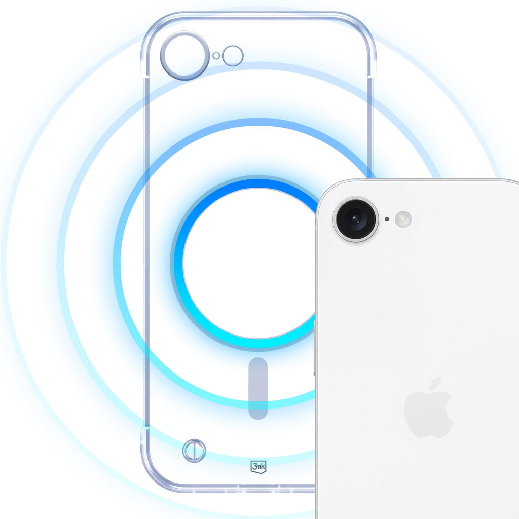3mk Just20g MagCase iPhone 16E - skaidrus