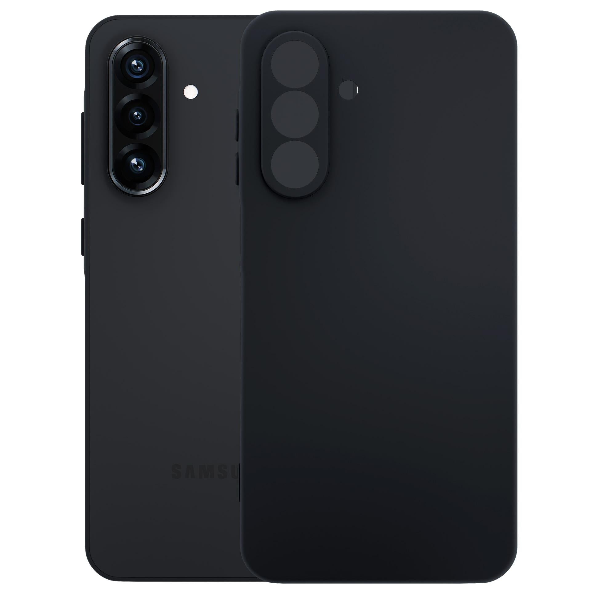 3mk Matt Case Pro, skirtas Samsung Galaxy A26 5G – matinė juoda