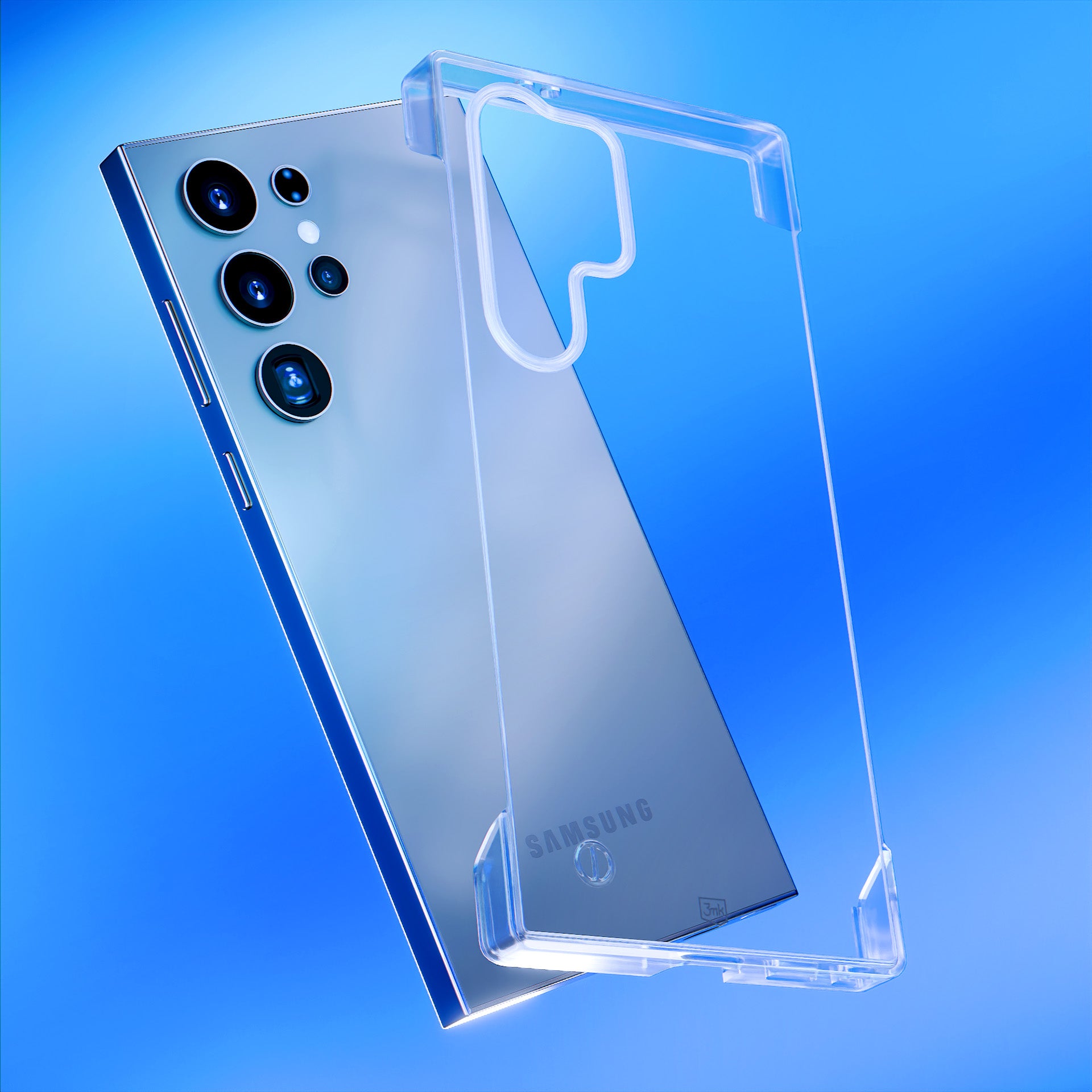 3mk Just20g Clear dėklas, skirtas Samsung Galaxy S24 Ultra – skaidrus -- Samsung Galaxy S24 Ultra