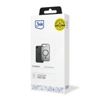 3mk Frosty MagCase, skirtas iPhone 16E – juodas