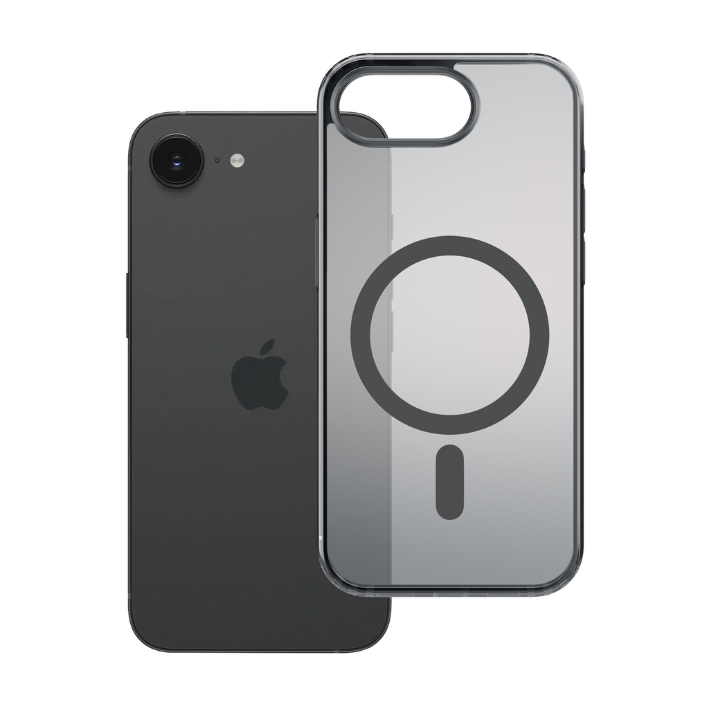 3mk Frosty MagCase, skirtas iPhone 16E – juodas