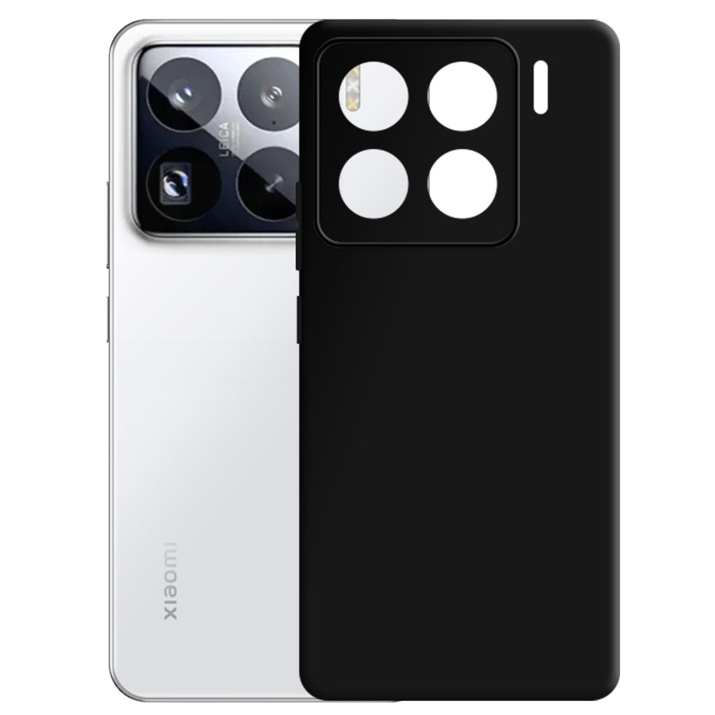 3mk Matt Case Pro, skirtas Xiaomi 15 Pro – matinė juoda -- Xiaomi 15 Pro