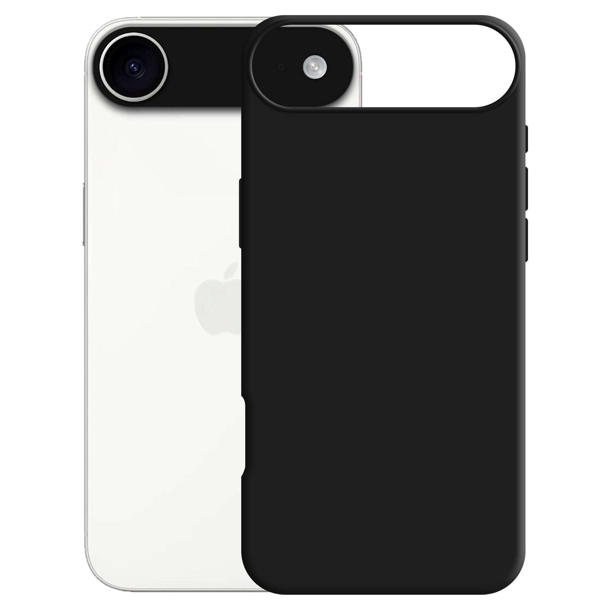 3mk Matt Case Pro, skirtas Apple iPhone 17 Air – matinė juoda