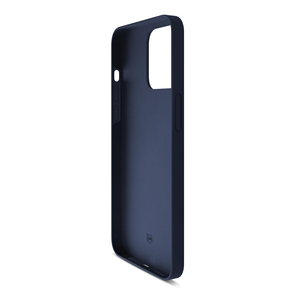 3mk Silicone Case skirtas iPhone 16 Pro Max – tamsiai mėlynas -- iPhone 16 Pro Max