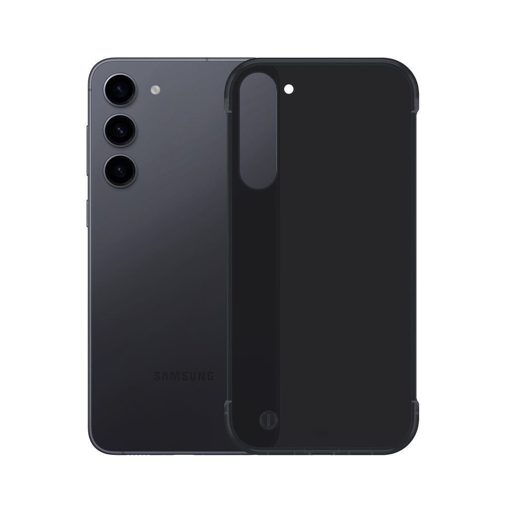 3mk Just20g matinis dėklas, skirtas Samsung Galaxy S23+ – matinė juoda