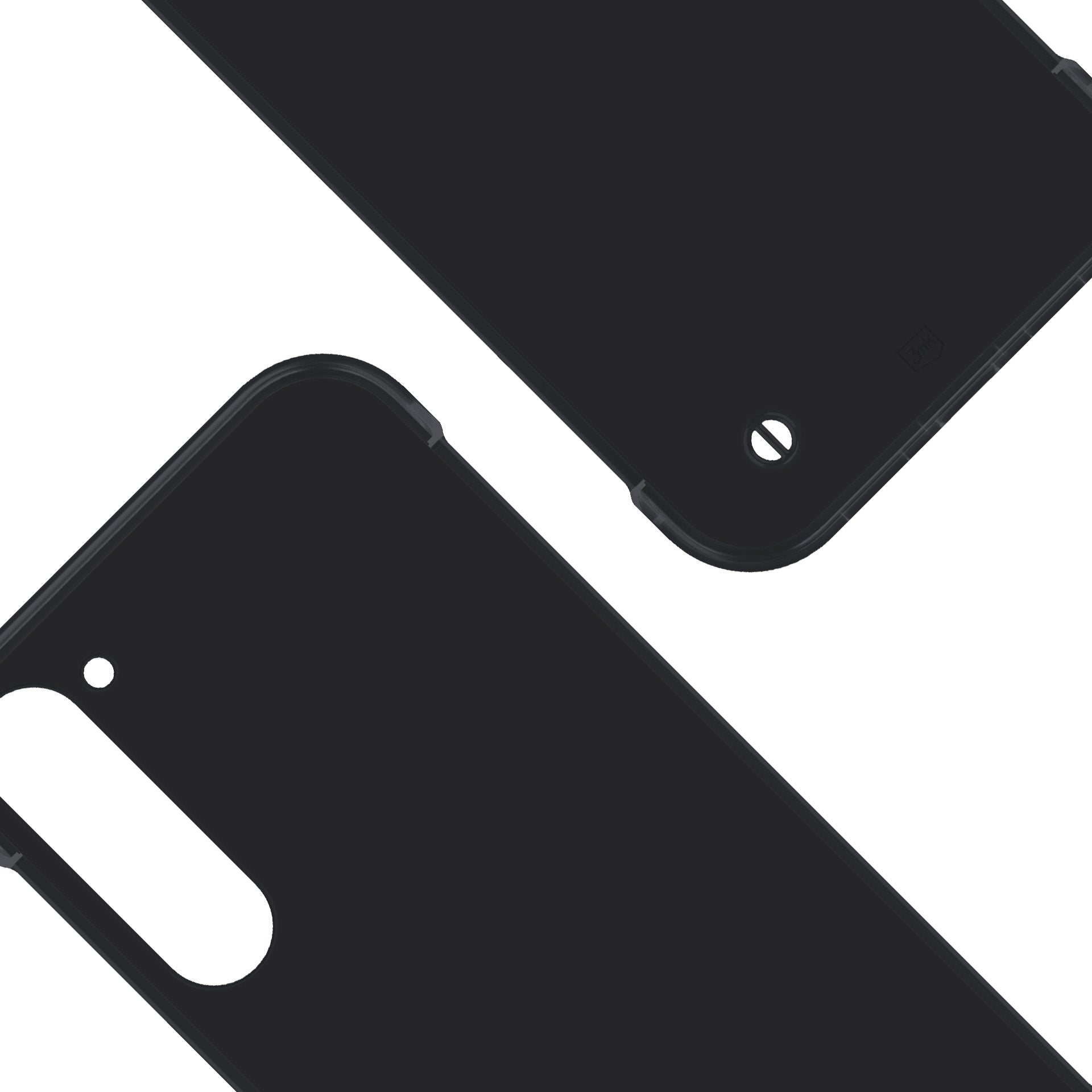 3mk Just20g matinis dėklas, skirtas Samsung Galaxy S23+ – matinė juoda